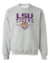 LSU Tigers Crewneck Sweatshirt - LSU Tigers 3-Stripe