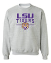 LSU Tigers Crewneck Sweatshirt - LSU Tigers 3-Stripe