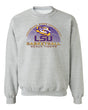 LSU Tigers Crewneck Sweatshirt - LSU Basketball Geaux Tigers