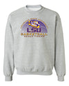 LSU Tigers Crewneck Sweatshirt - LSU Basketball Geaux Tigers