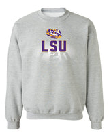 LSU Tigers Crewneck Sweatshirt - Spotlight and Shadow LSU