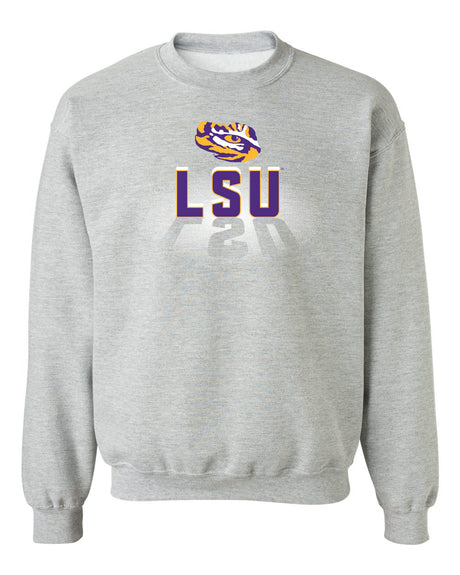 LSU Tigers Crewneck Sweatshirt - Spotlight and Shadow LSU