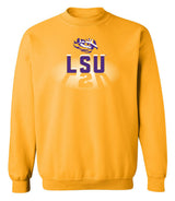 LSU Tigers Crewneck Sweatshirt - Spotlight and Shadow LSU