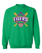 LSU Tigers Crewneck Sweatshirt - LSU Baseball Diamond