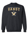 Vanderbilt Commodores Crewneck Sweatshirt - Vandy with Primary Logo