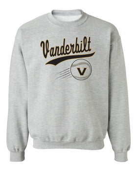 Vanderbilt Commodores Crewneck Sweatshirt - Script Vanderbilt Baseball