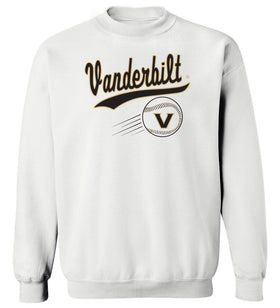 Vanderbilt Commodores Crewneck Sweatshirt - Script Vanderbilt Baseball