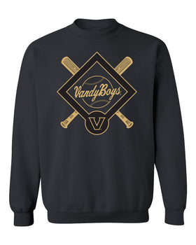 Vanderbilt Commodores Crewneck Sweatshirt - VandyBoys Baseball