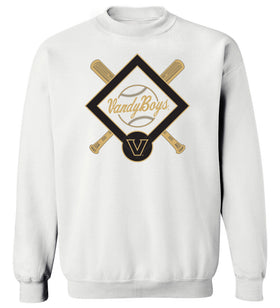 Vanderbilt Commodores Crewneck Sweatshirt - VandyBoys Baseball