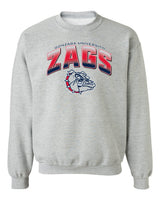 Gonzaga Bulldogs Crewneck Sweatshirt - Zags Full Color Fade