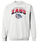 Gonzaga Bulldogs Crewneck Sweatshirt - Zags Full Color Fade