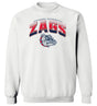 Gonzaga Bulldogs Crewneck Sweatshirt - Zags Full Color Fade