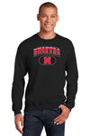 Nebraska Huskers Crewneck Sweatshirt - Full Color Huskers Fade with Block N