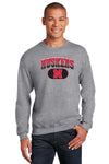 Nebraska Huskers Crewneck Sweatshirt - Full Color Huskers Fade with Block N