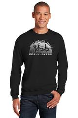 Nebraska Huskers Crewneck Sweatshirt - Script Nebraska Basketball
