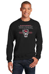 North Carolina State Wolfpack Crewneck Sweatshirt - 3-Stripe Primary Logo