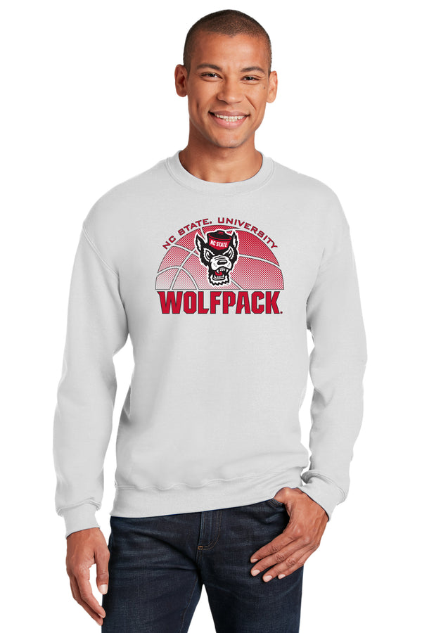 North Carolina State Wolfpack Crewneck Sweatshirt - NC State Basketball
