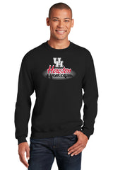 Houston Cougars Crewneck Sweatshirt - Spotlight and Shadow Houston