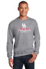 Houston Cougars Crewneck Sweatshirt - Spotlight and Shadow Houston