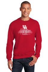 Houston Cougars Crewneck Sweatshirt - Spotlight and Shadow Houston