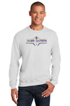 James Madison Dukes Crewneck Sweatshirt - Striped James Madison Football Laces