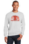 Illinois Fighting Illini Crewneck Sweatshirt - University of Illinois Basketball