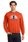 Illinois Fighting Illini Crewneck Sweatshirt - University of Illinois Basketball