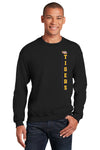 LSU Tigers Crewneck Sweatshirt - Vertical Louisiana State University Tigers