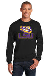 LSU Tigers Crewneck Sweatshirt - Tiger Eye LSU