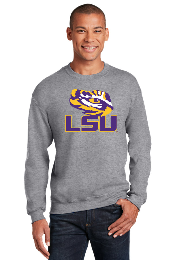 LSU Tigers Crewneck Sweatshirt - Tiger Eye LSU