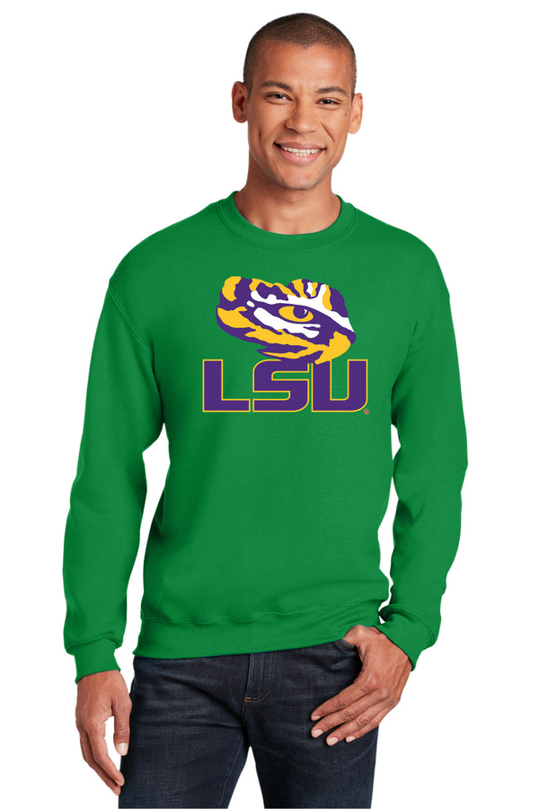 LSU Tigers Crewneck Sweatshirt - Tiger Eye LSU