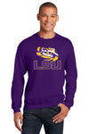 LSU Tigers Crewneck Sweatshirt - Tiger Eye LSU
