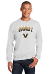 Vanderbilt Commodores Crewneck Sweatshirt - Vandy Full Color Arch with Primary