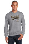 Vanderbilt Commodores Crewneck Sweatshirt - Script Vanderbilt Baseball