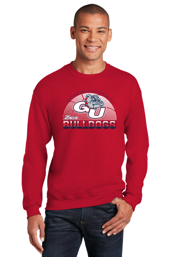 Gonzaga Bulldogs Crewneck Sweatshirt - Gonzaga Basketball