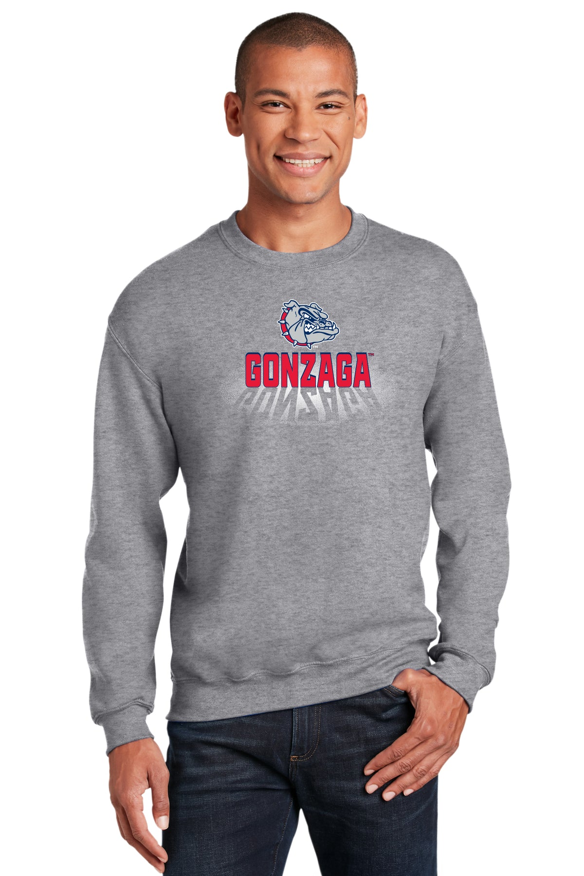 Gonzaga Bulldogs Crewneck Sweatshirt - Spotlight Gonzaga