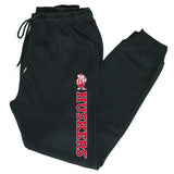 Nebraska Huskers Premium Fleece Joggers - Vertical Huskers Herbie Husker
