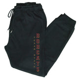 Texas State Bobcats Premium Fleece Joggers - Vertical Texas State Bobcats