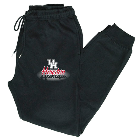 Houston Cougars Premium Fleece Joggers - Spotlight and Shadow Houston