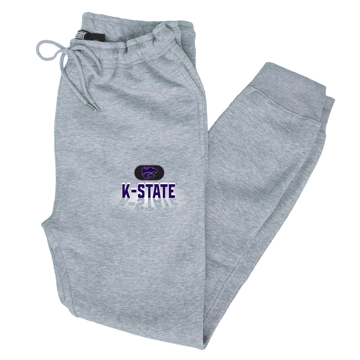 K-State Wildcats Premium Fleece Joggers - Spotlight and Shadow K-State
