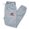 Illinois Fighting Illini Premium Fleece Joggers - Spotlight and Shadow Illinois