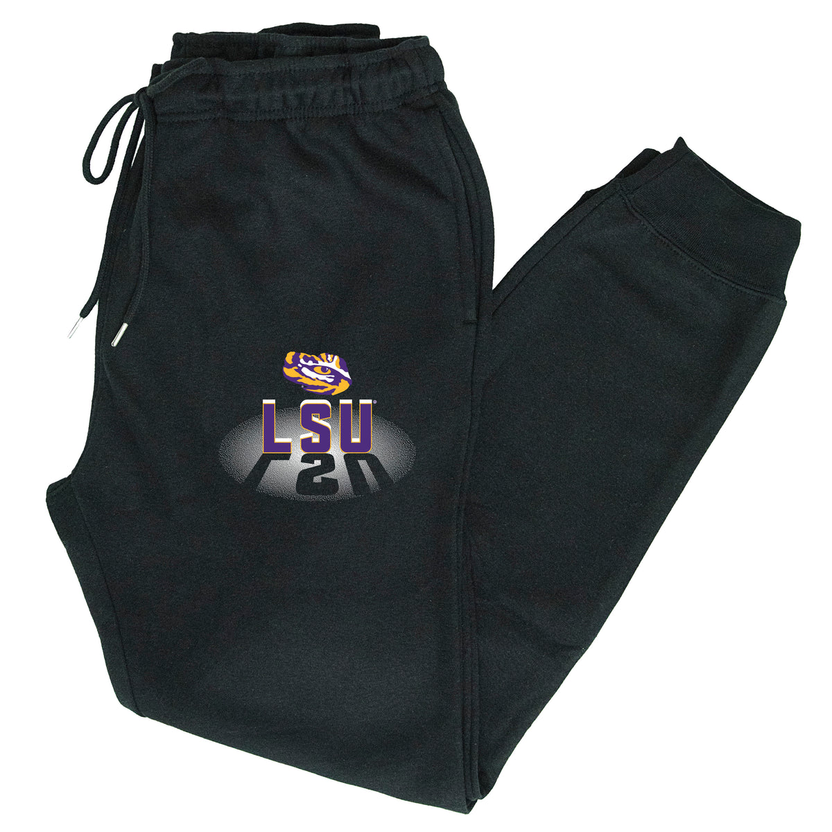 LSU Tigers Premium Fleece Joggers - Spotlight and Shadow LSU
