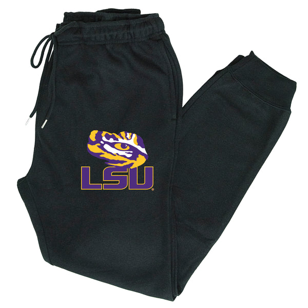 LSU Tigers Premium Fleece Joggers - Tiger Eye LSU