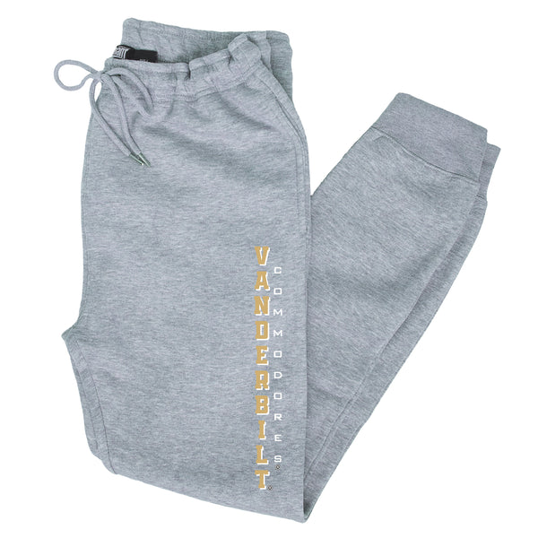 Vanderbilt Commodores Premium Fleece Joggers - Vertical Vanderbilt Commodores