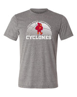 Iowa State Cyclones Premium Tri-Blend Tee Shirt - Iowa State Basketball with Cy
