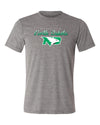 North Dakota Fighting Hawks Premium Tri-Blend Tee Shirt - Full Color Script Fade Primary Logo