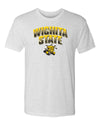 Wichita State Shockers Premium Tri-Blend Tee Shirt - Wichita State Full Color Fade