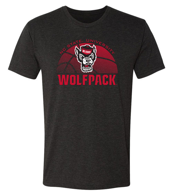 North Carolina State Wolfpack Premium Tri-Blend Tee Shirt - NC State Basketball