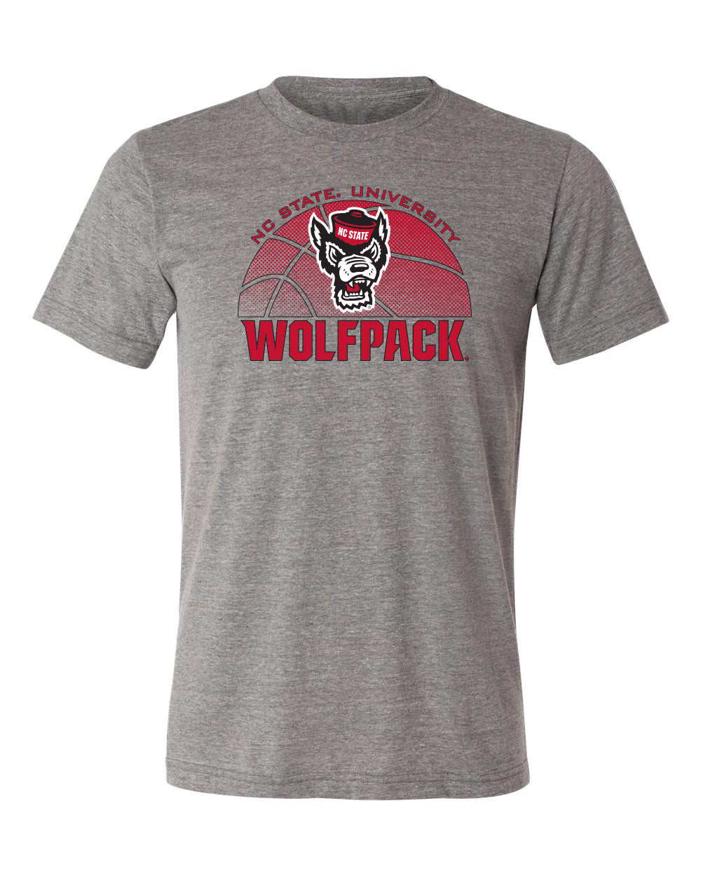 North Carolina State Wolfpack Premium Tri-Blend Tee Shirt - NC State Basketball