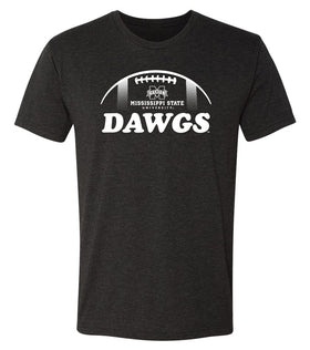 Mississippi State Bulldogs Premium Tri-Blend Tee Shirt - MSU Dawgs Football